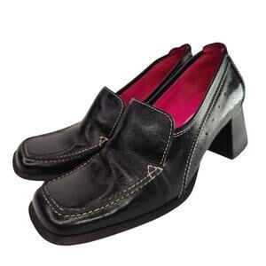 Vintage Y2K Steve Madden Square Toed Loafers Sz 7.5